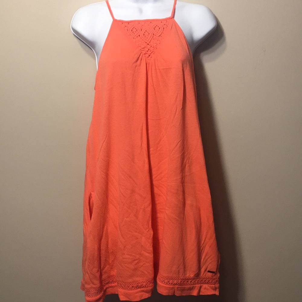 New. Roxy Sundress. Sleeveless. Coral. Beachwear